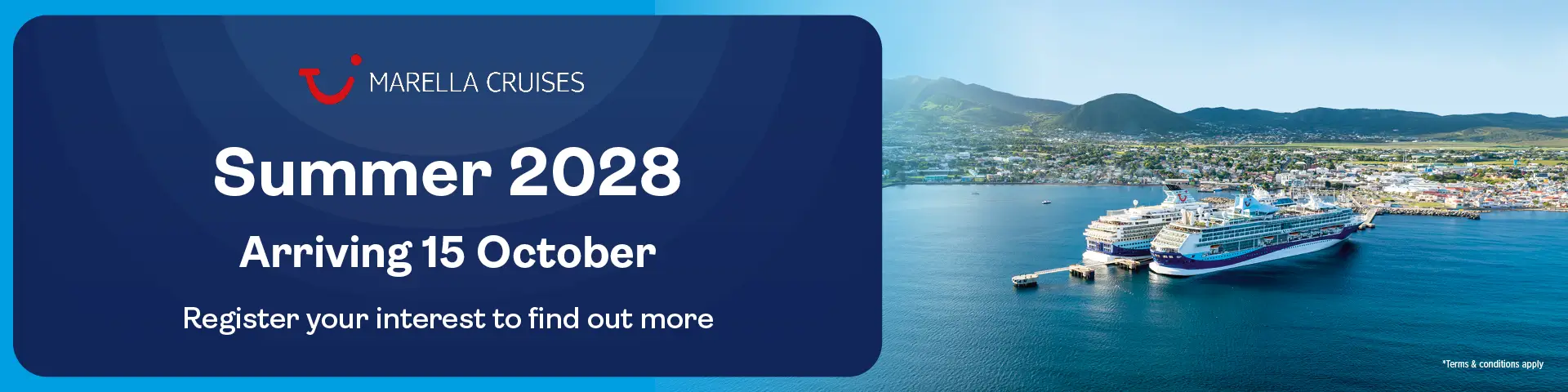 Marella Summer 2028 Arrives 15th October